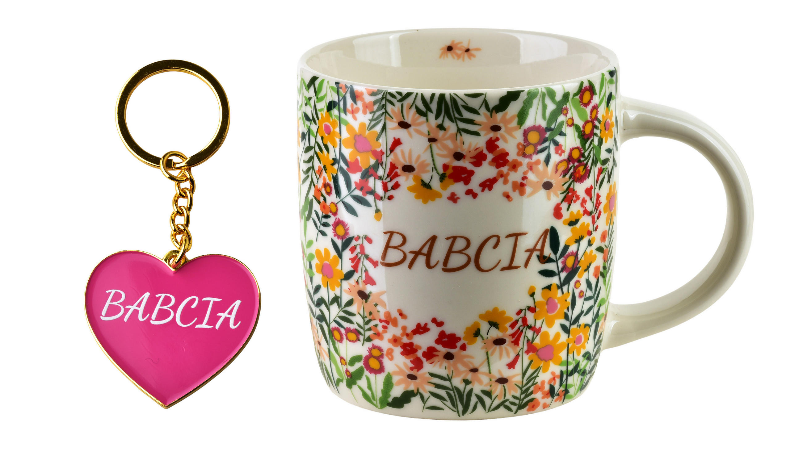 HRNČEK BABCIA 350 ml 8,5/12/9cm porcelán - viacfarebná, keramika (0.35L) - Mondex