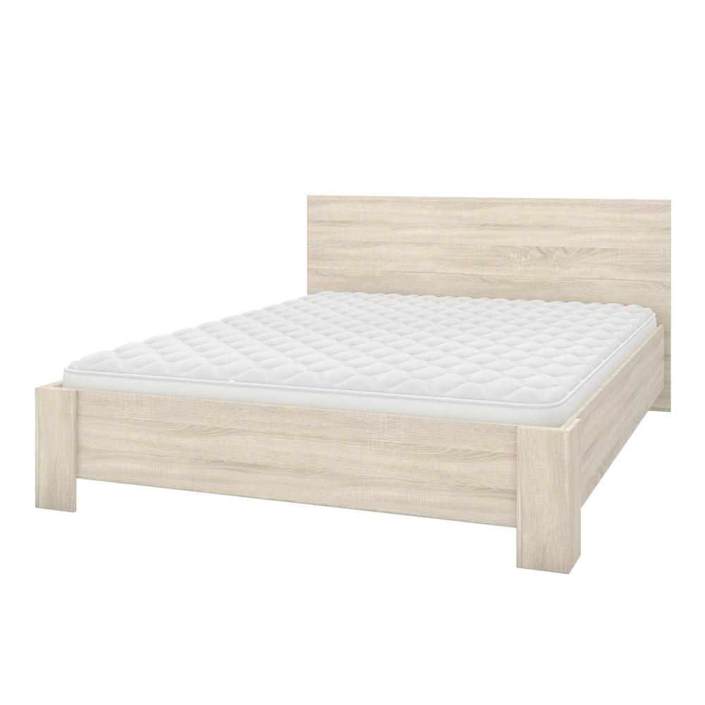 DOPPELBETT 169/90/207 cm Mediolan ohne Matratze 160x200 cm Sonoma,Sonoma - Sonoma Eiche, Holzwerkstoff - imoebel24