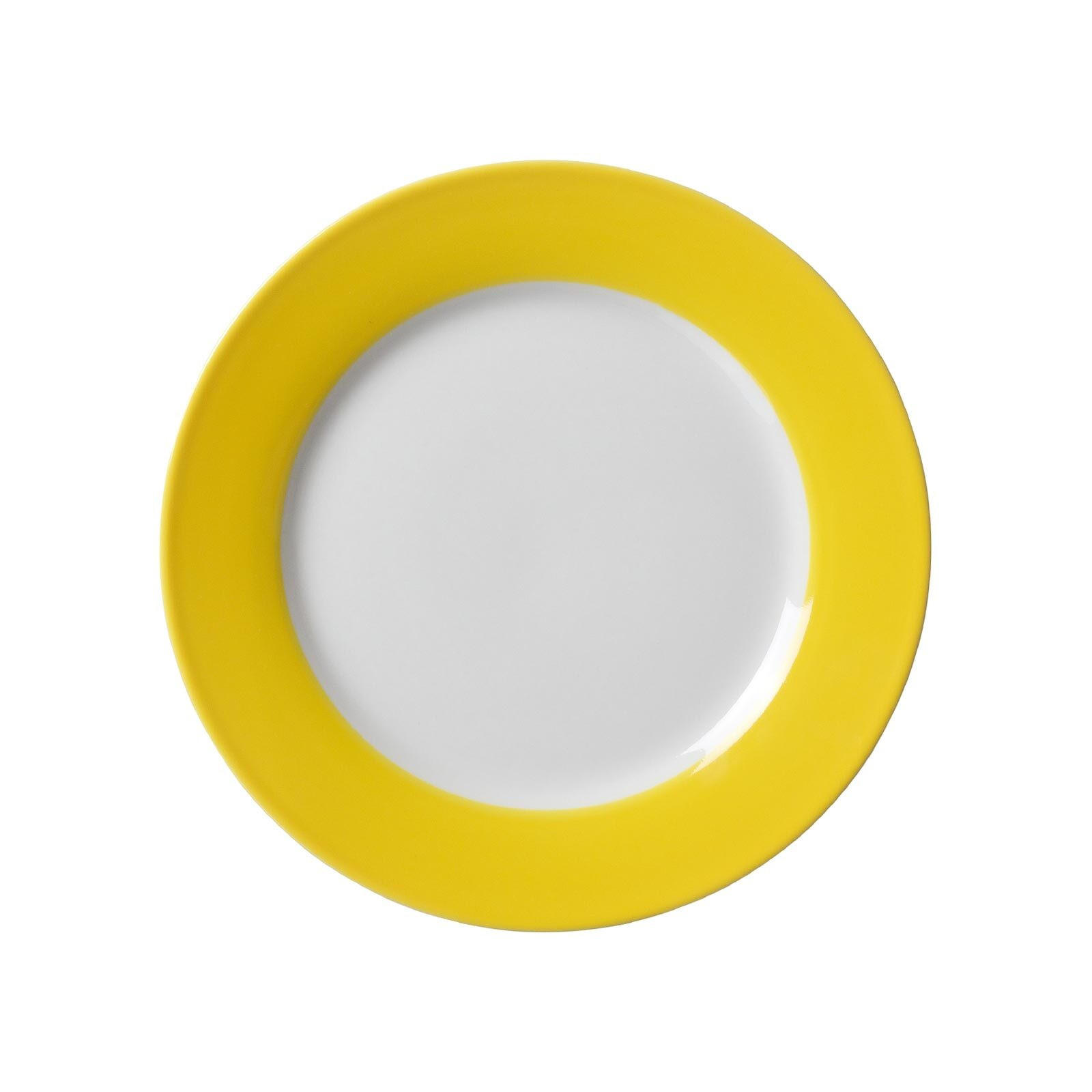 DESSERTTELLER Doppio Gelb ø 20 cm 6er Set - Gelb, Keramik (20cm) - Ritzenhoff Breker