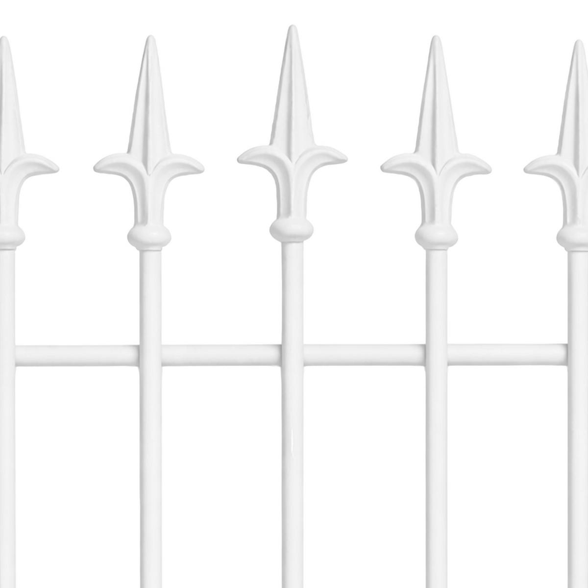 RANKGITTER Metall Weiß - Weiß, Metall (50/100/0.7cm) - CLP