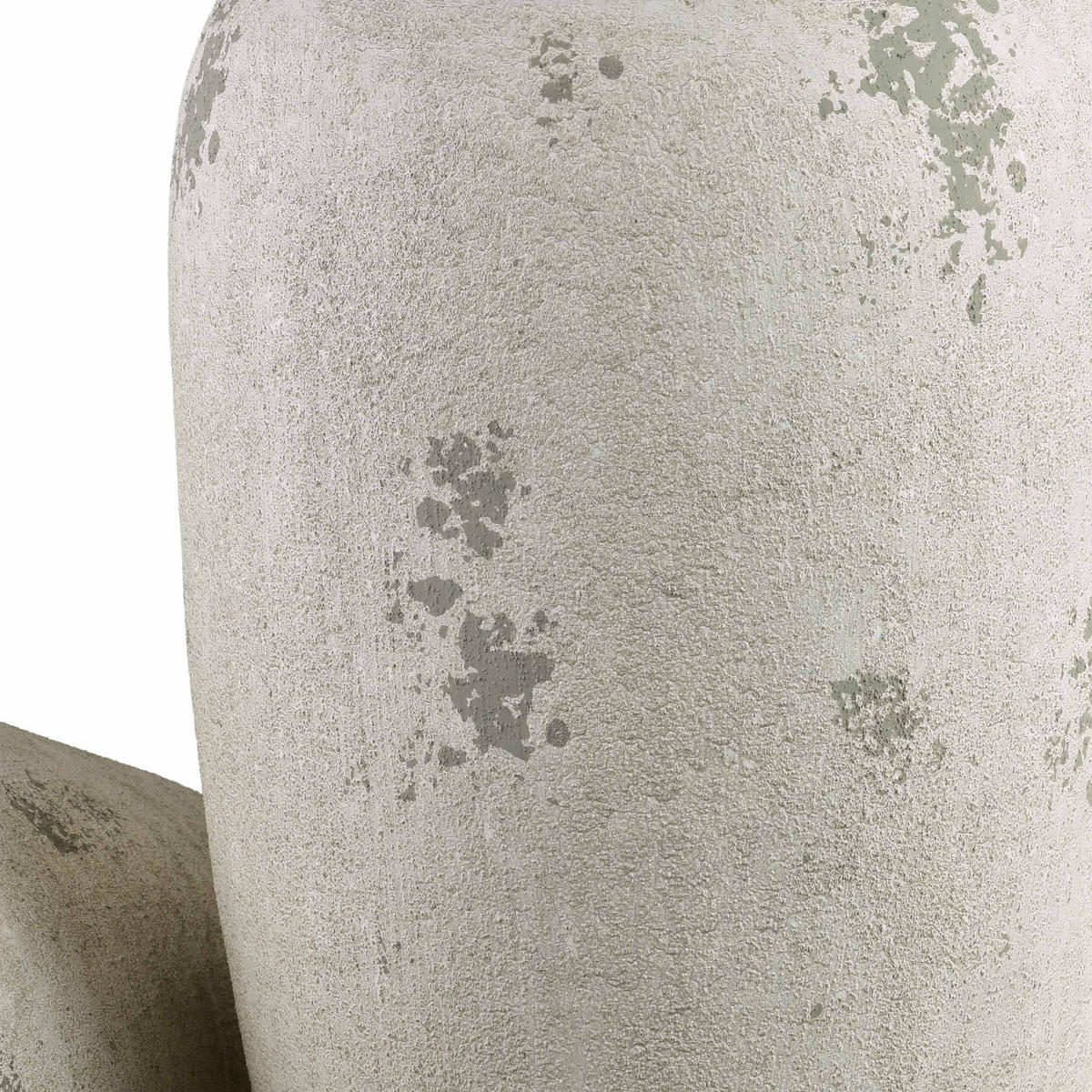 VASE EVRO Beige 30/30/45cm Keramik - Beige, Keramik (47cm) - Mondex