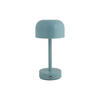 TISCHLAMPE James LED 12.5/12.5/24.5 cm - Blau, Metall (12.5/12.5/24.5cm) - Leitmotiv