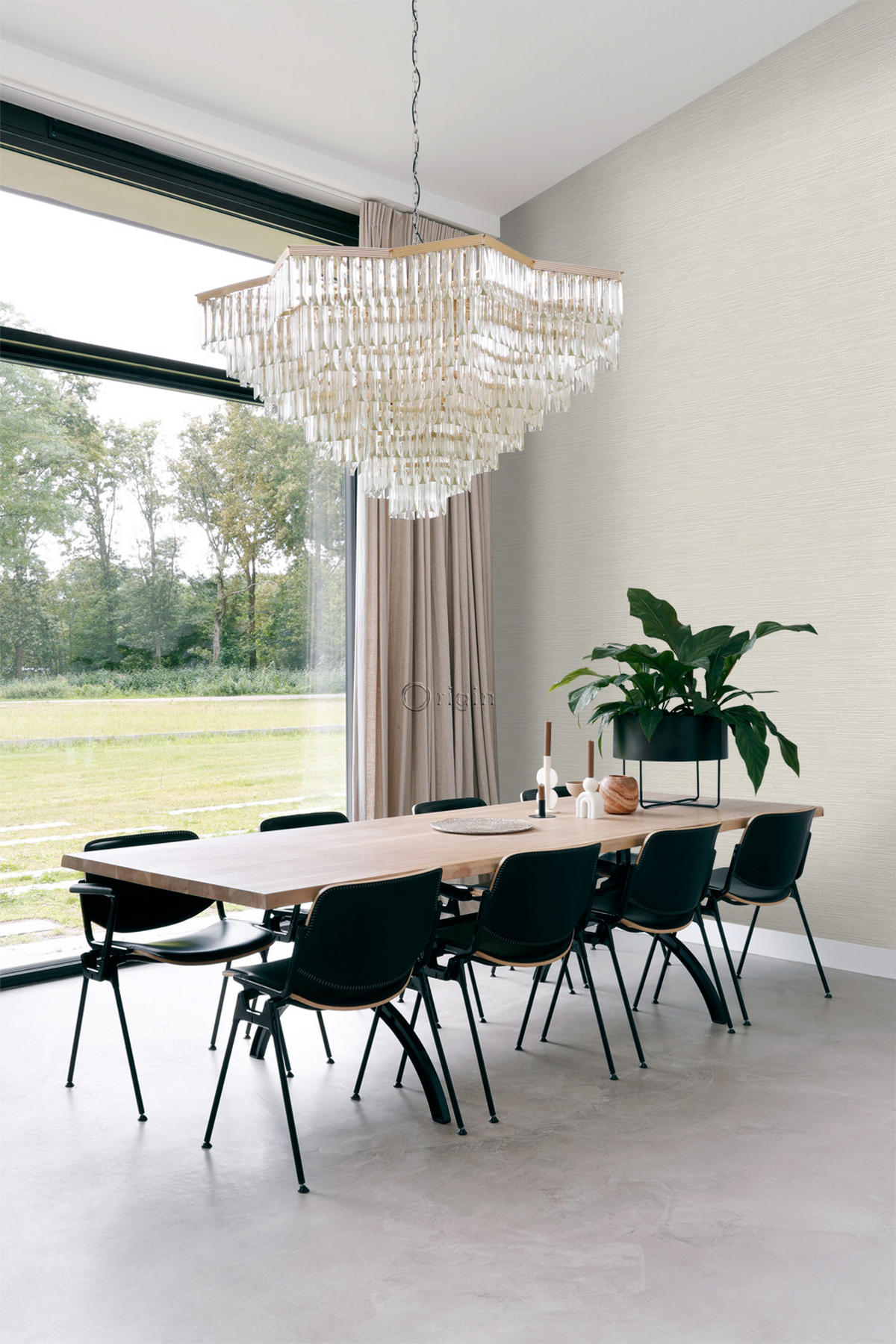 TAPETE Steinoptik 53 cm x 10.05 m - Beige, Papier (53/1000cm) - Origin Wallcoverings