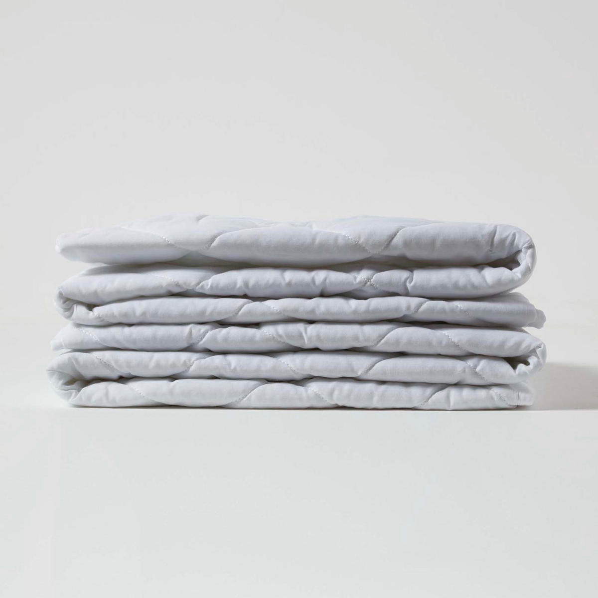 BABY-MATRATZENSCHONER wasserdicht & gepolstert 60/120 cm, 2er-Set - Weiß, Textil (60/120cm) - Homescapes