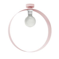 DECKENLEUCHTE - Pink, Metall (7/40/40cm) - Lumicom
