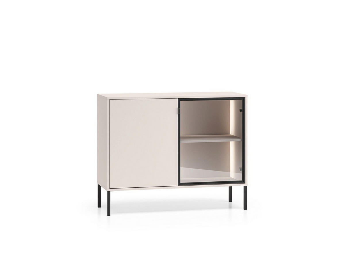 KOMMODE – 107 cm – Barnee – Kaschmir - Kaschmir, Holzwerkstoff (107/86/40cm) - hi-markt