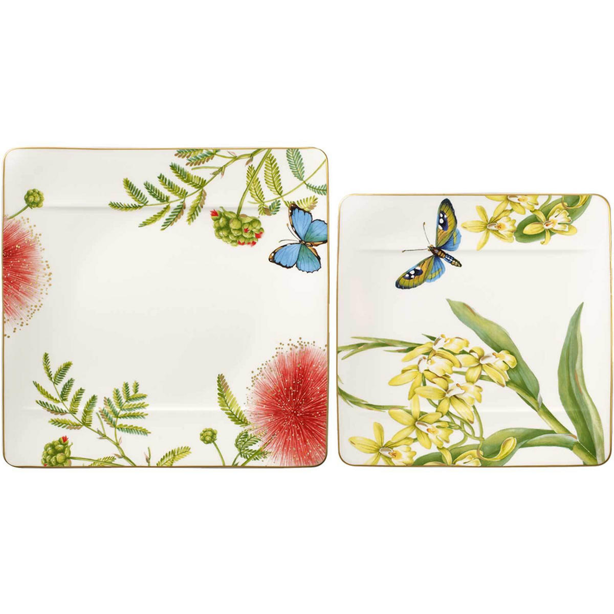 TAFELSERVICE Amazonia bunt 12er Set - Multicolor, Keramik (1/1/1cm) - Villeroy & Boch