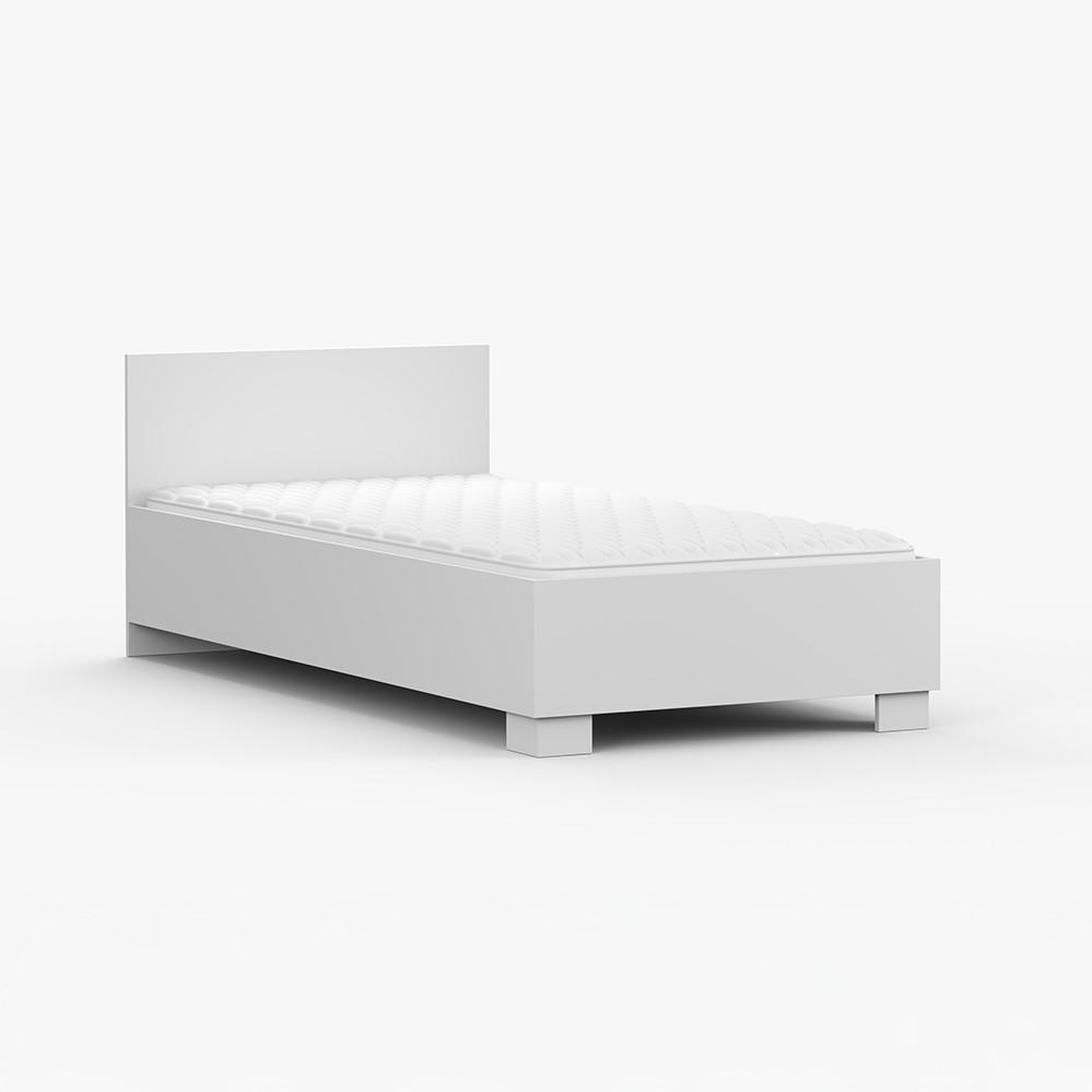 imoebel24 Bett Weiß