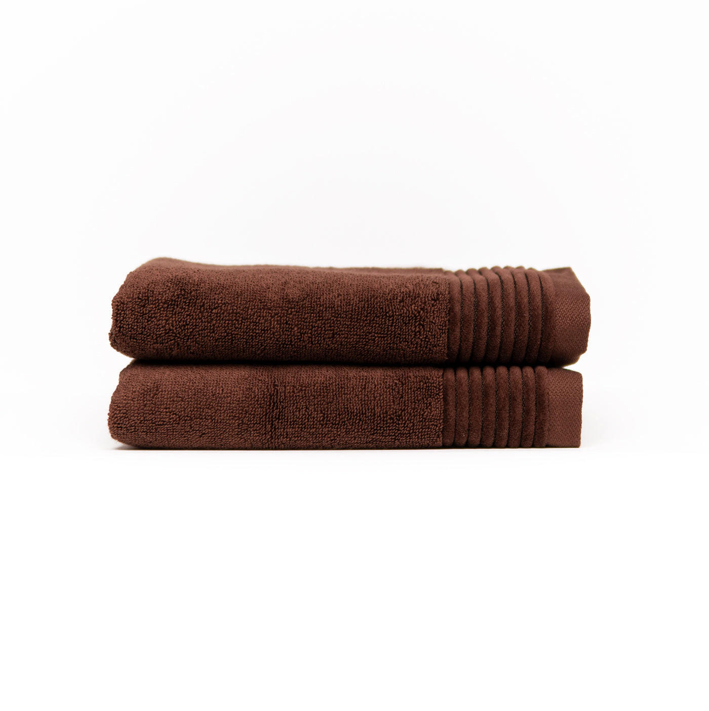 HANDTUCH Chocolate Embrace 2er set, 50x100cm, Baumwolle, Braun - Braun, Textil (50/100cm) - SOWL