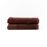HANDTUCH Chocolate Embrace 2er set, 50x100cm, Baumwolle, Braun - Braun, Textil (50/100cm) - SOWL