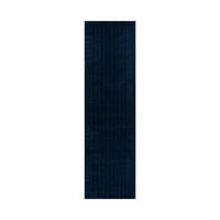 KURZFLOR-TEPPICH Fancy 805 Blau 80x150 cm - Blau, Textil (80/150cm) - carpet city