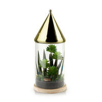 LED-LAMPE Bastien Gold 21.5/21.5/53 cm Kunstoff - Goldfarben, Kunststoff (21.5/21.5/53cm) - Mondex