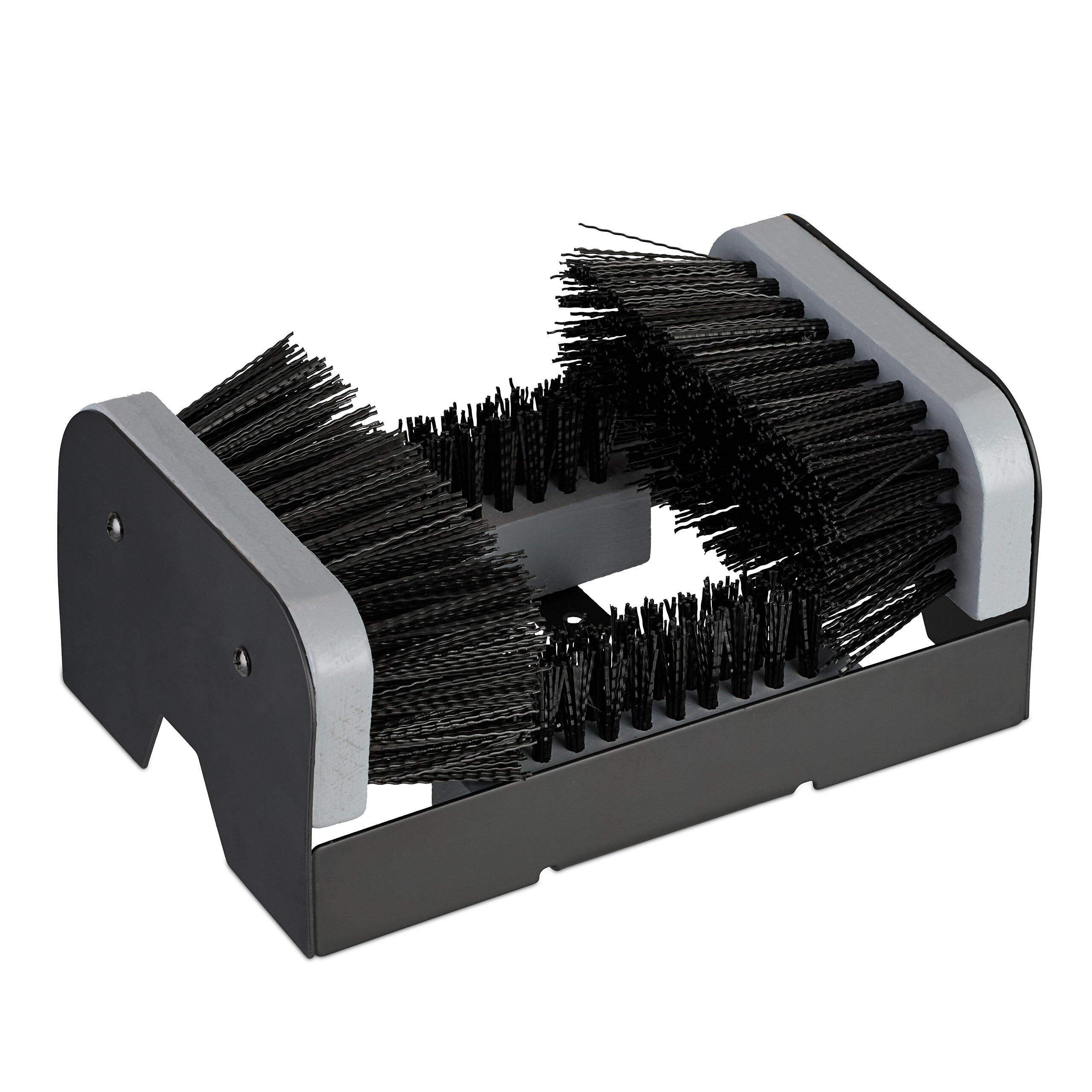 SCHUHABSTREIFER - Schwarz, Holz/Kunststoff (23/10.5/15.5cm) - Relaxdays