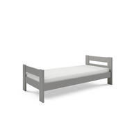 KINDERBETT OSCARO 90x200 cm Hellgrau - Hellgrau, Holz (90/200cm) - MASSENO