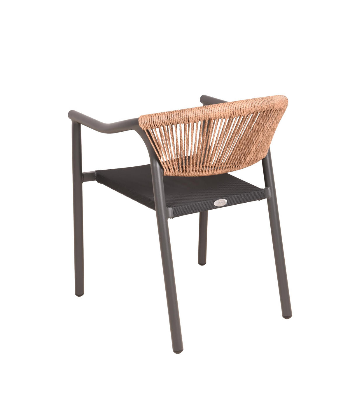 GARTENSTUHL 2er Set Moritz Stapelstuhl - Braun, Holz (57/75/60.5cm) - DELUKE