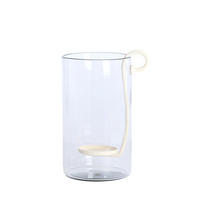 WINDLICHT Dolega Hell Ø23/33 cm - Braun, Glas (18/33/23cm) - Light & Living