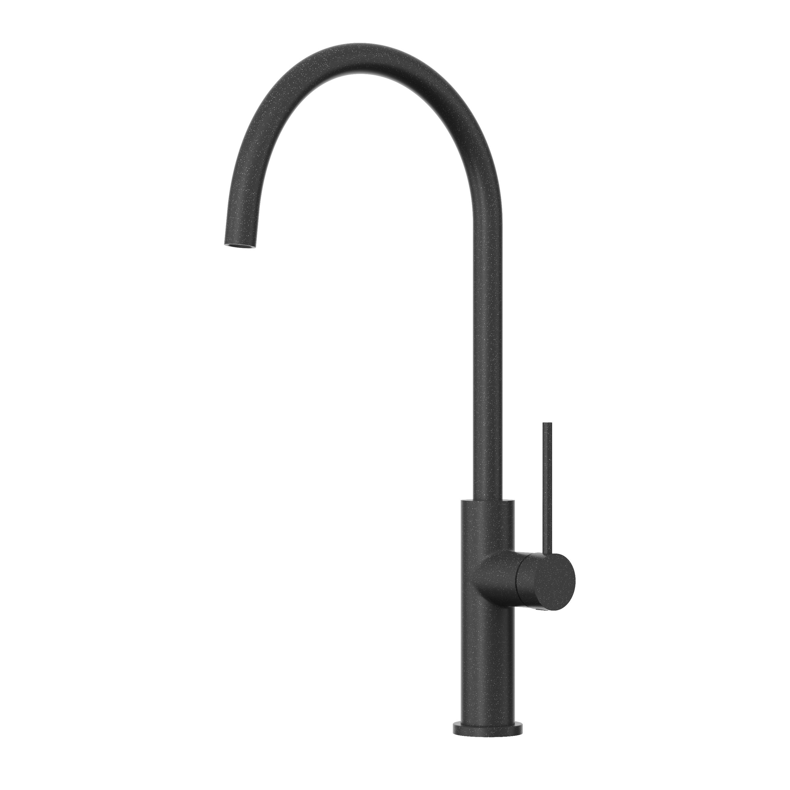 KÜCHENARMATUR Prestige SLIM Schwarz gesprenkelt - Schwarz, Metall (23/42/23cm) - Granitan