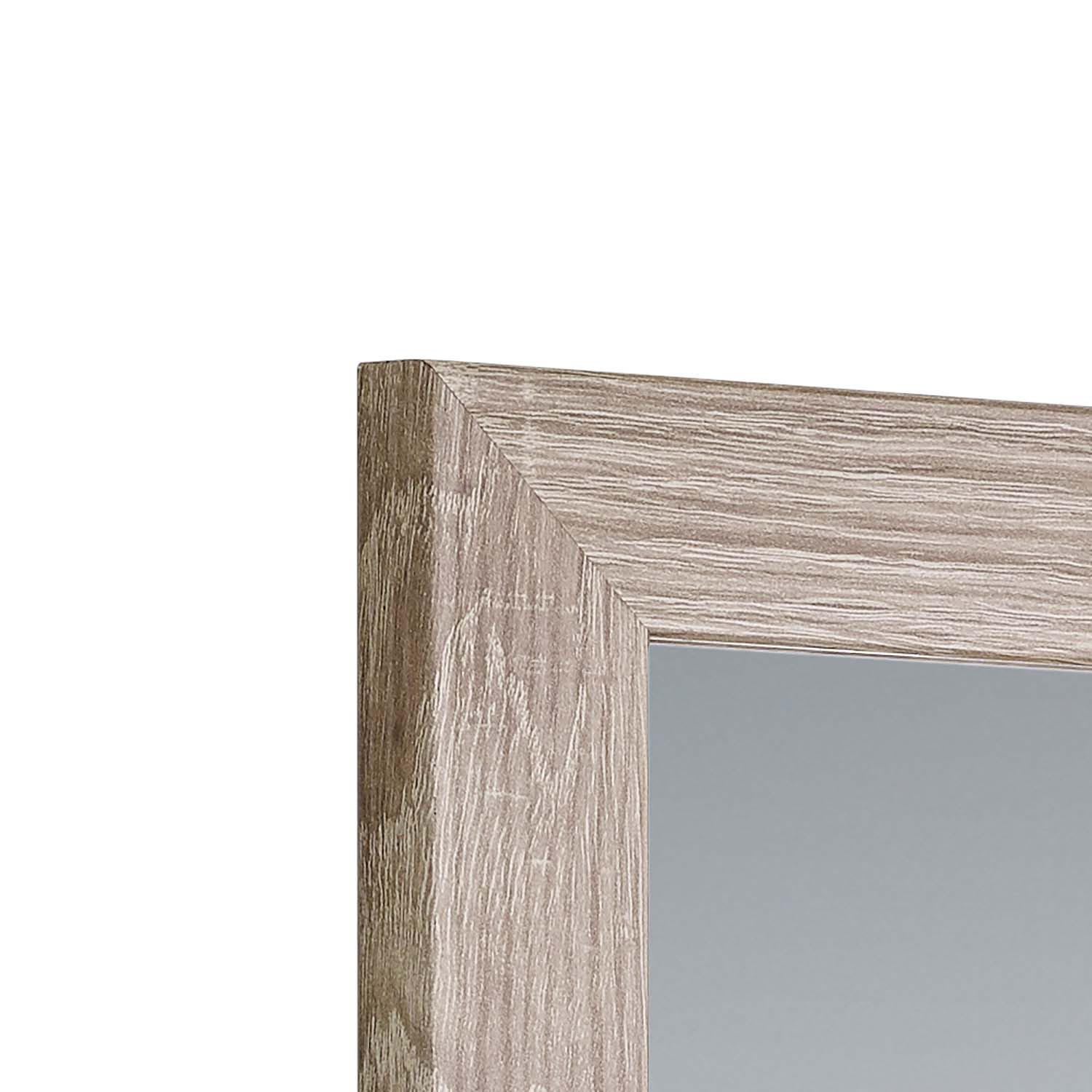 WANDSPIEGEL Kim Eiche hell - 48 x 68cm - Eichefarben, Holzwerkstoff (48/68/3cm) - Niermann