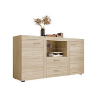 KOMMODE Rumba - Sonoma Eiche, Holzwerkstoff (156/82/40cm) - MIRJAN24