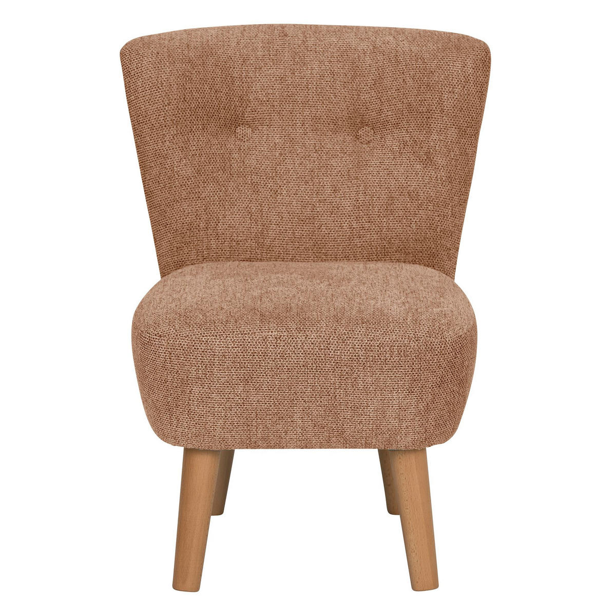 KINDERSESSEL Katya Flachgewebe hellbraun - Hellbraun, Kunststoff (41/54/50cm) - 58aufmkessel