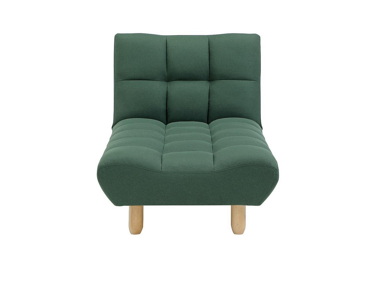 RECAMIERE mit Schlaffunktion - 1 -Sitzer - Polyester - grün - ESTEBAN - Grün, Textil (84/87/165cm) - Vente-Unique