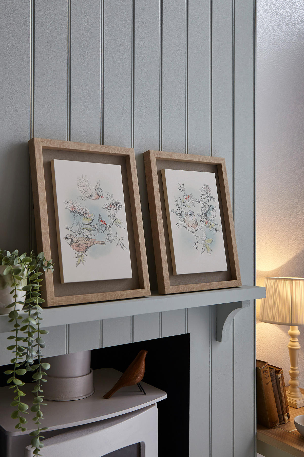 LEINWANDBILD Holunderholz - 40x60cm - Multicolor, Wellpappe/Textil (60/3cm) - LAURA ASHLEY
