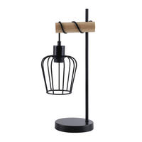 TISCHLAMPE Eira 46/20/15 cm - Braun, Metall (46/20/15cm) - ZMH