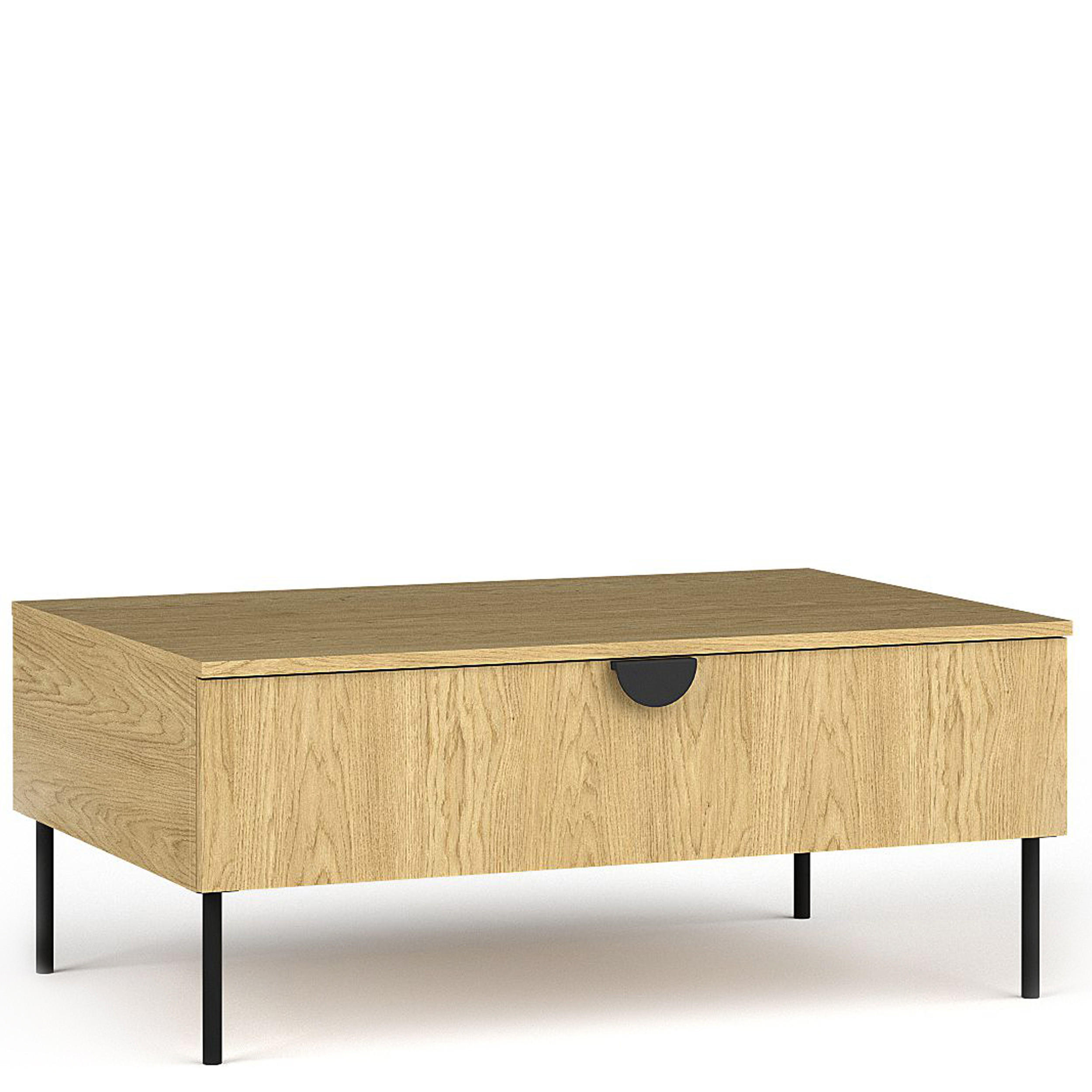 COUCHTISCH VIDIS Kaffeetisch - Eichefarben, Holzwerkstoff (66/100/42cm) - KONSIMO®