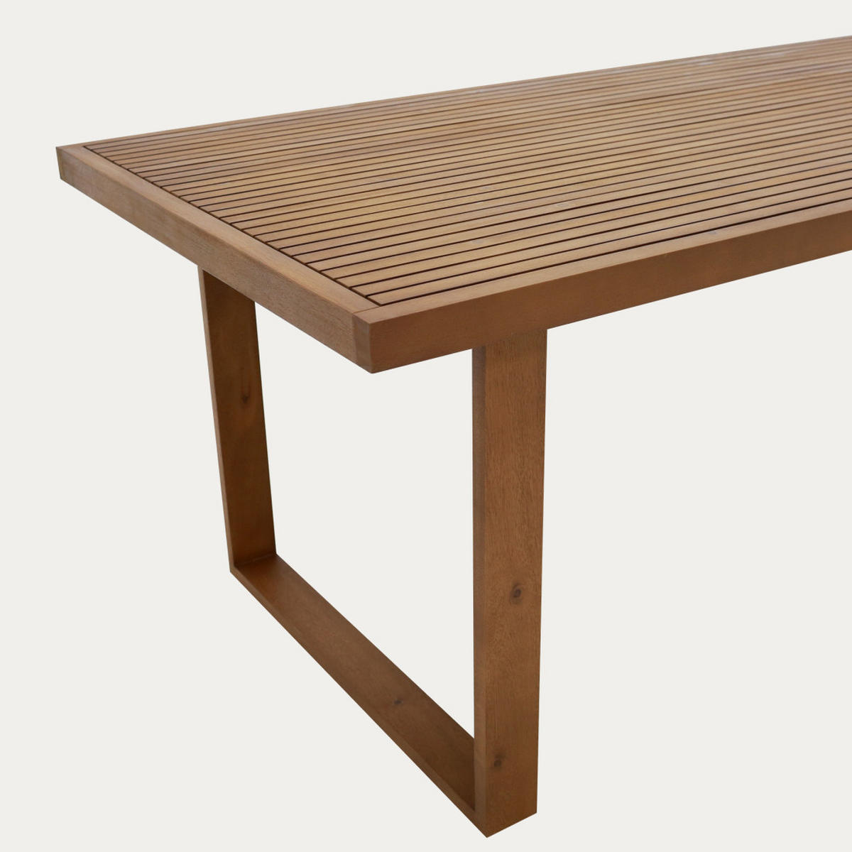 GARTENTISCH Saline Natur 90 x 180 - Braun, Holz (90/74/74cm) - Kenay Home