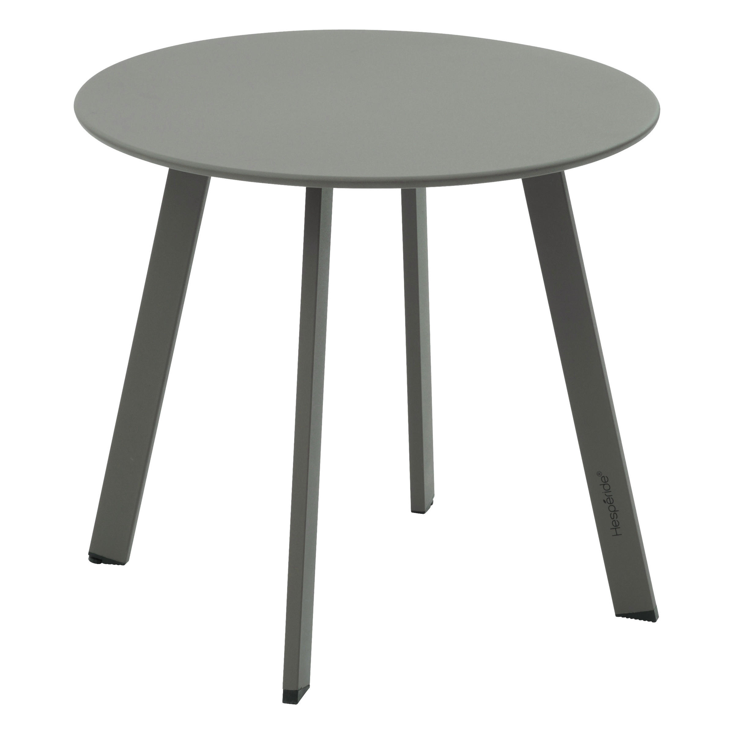 GARTENTISCH Metall Saona Ø 70 cm - Grün, Metall (70/70/40cm)