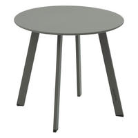 GARTENTISCH Metall Saona Ø 70 cm - Grün, Metall (70/70/40cm)