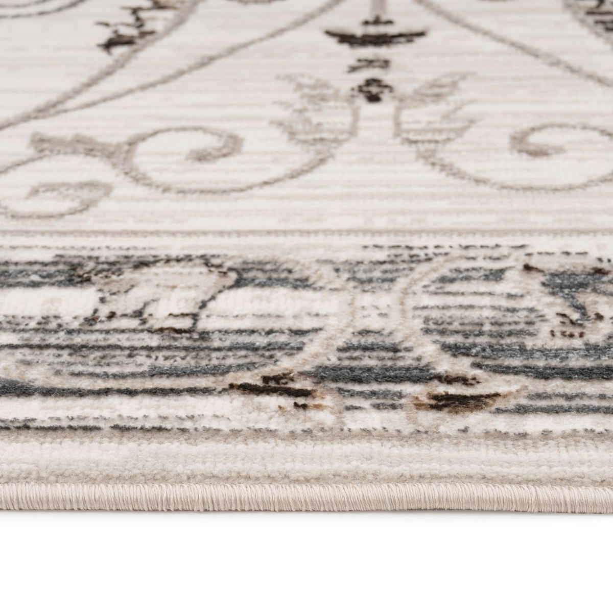 VINTAGE-TEPPICH Antares Eshana Beige - Beige, Textil (160/231cm) - Kukoon Rugs