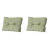 RÜCKENKISSEN Panama 43/60 cm 2er-Set - Hellgrün, Textil (60/8/43cm) - Madison