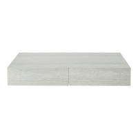WANDREGAL Karstula - Grau, Holzwerkstoff (80/12/35cm) - [en.casa]