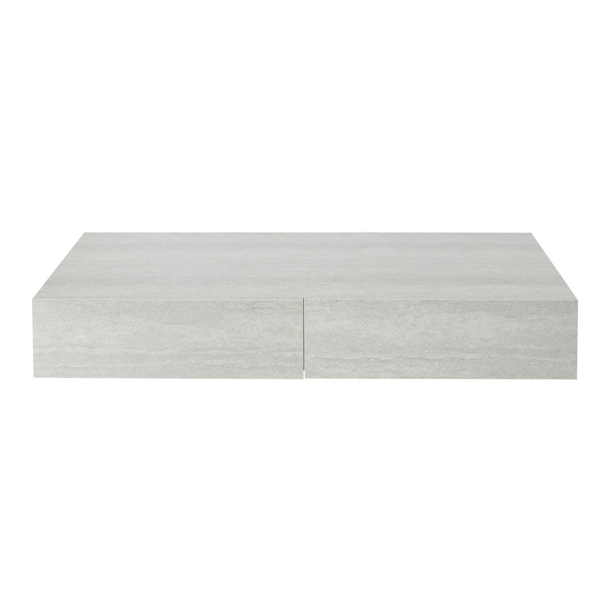 WANDREGAL Karstula - Grau, Holzwerkstoff (80/12/35cm) - [en.casa]