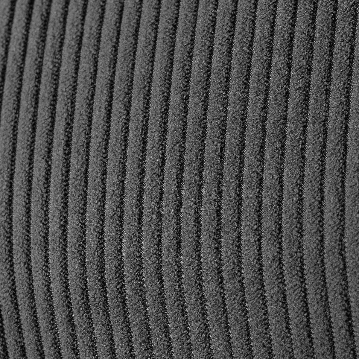 RELAXSESSEL Korsika Cord dunkelgrau - Grau, Textil (58/85/100cm) - Juskys