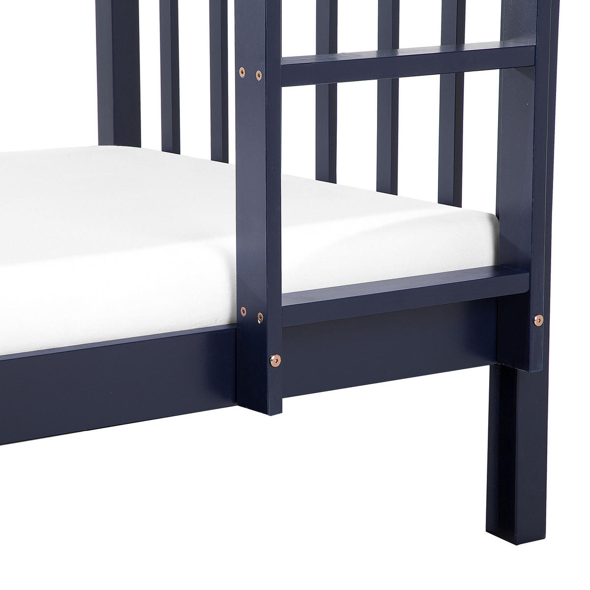 HOCHBETT Blau 90-200 cm Revin - Blau, Holz (90/200cm) - Beliani