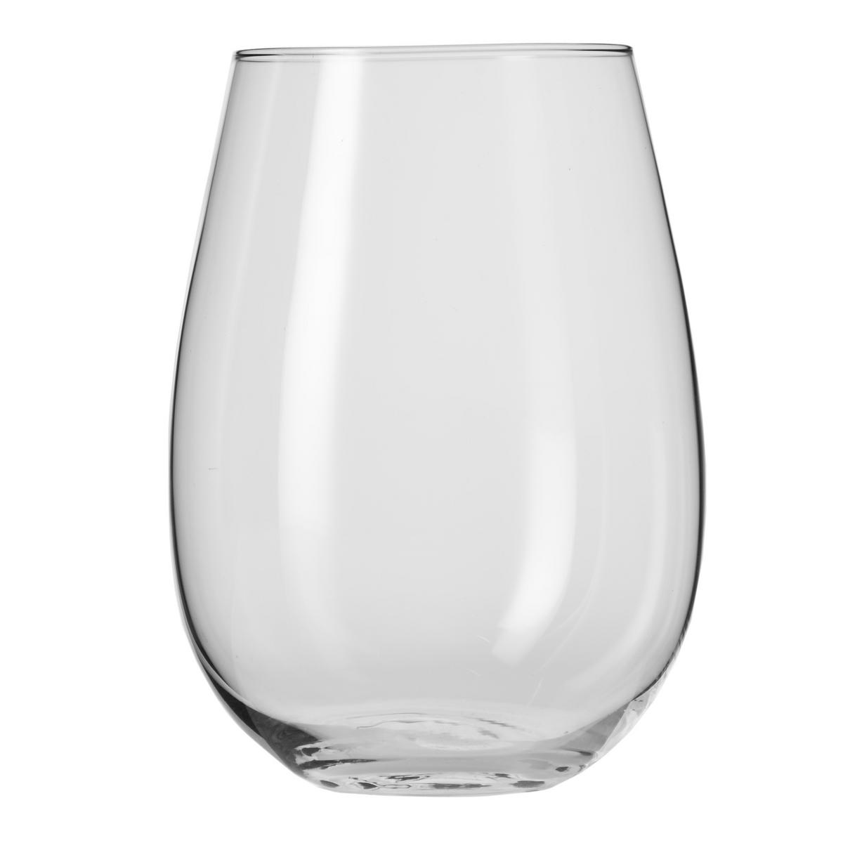 WEISSWEINGLÄSER 6er-Set 500 ML - Transparent, Glas (0.5L) - Krosno Glass