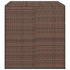 GARTEN-KISSENBOX PE Rattan 100x97,5x104 cm Braun - Braun, Kunststoff (100/104/97.5cm) - furnicato