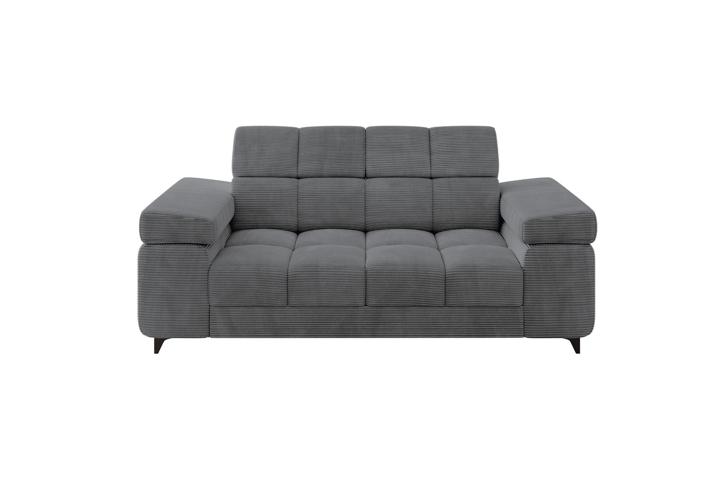 Altdecor Sofa Dunkelgrau 194x90x97 cm