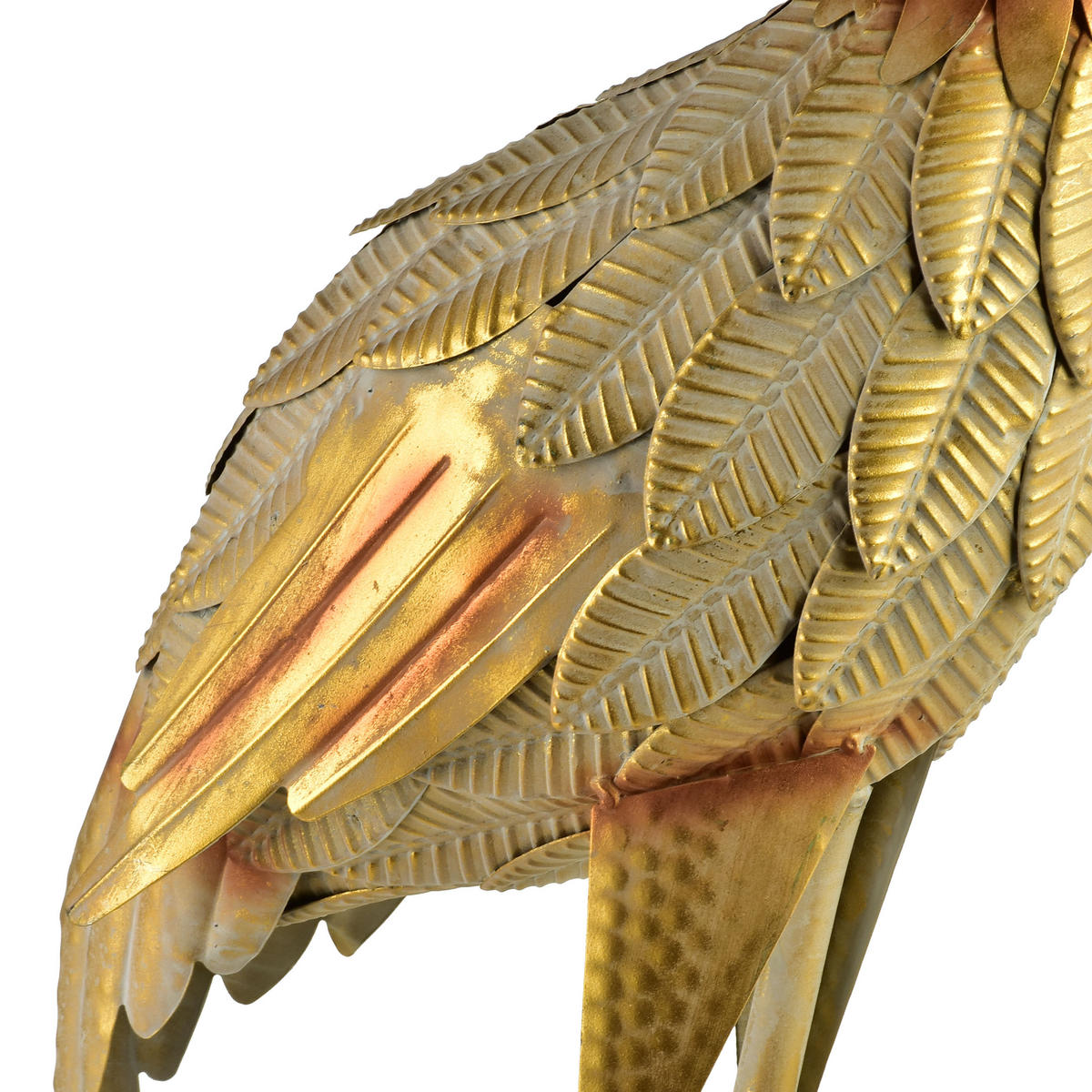 FIGURA, kov, zlatá - zlatá, kov (25/102/22cm) - Mondex