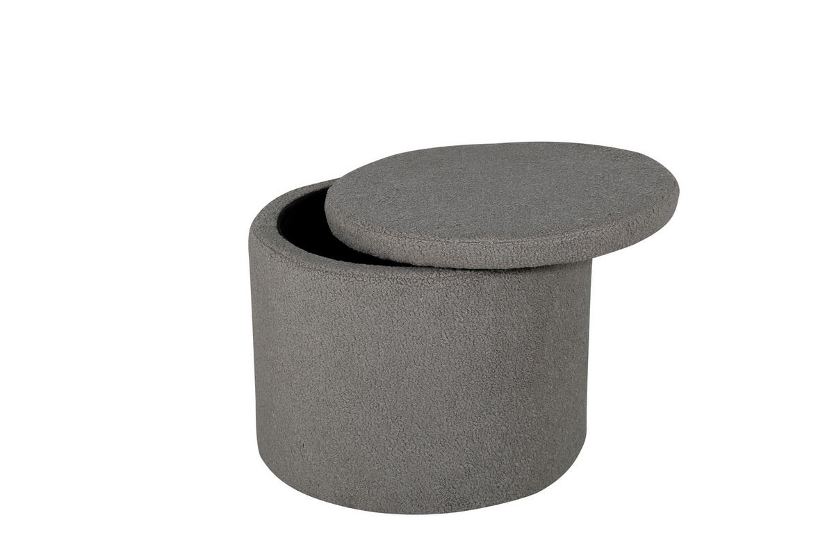 POUF braun - Braun, Holzwerkstoff (51/43/51cm) - ebuy24