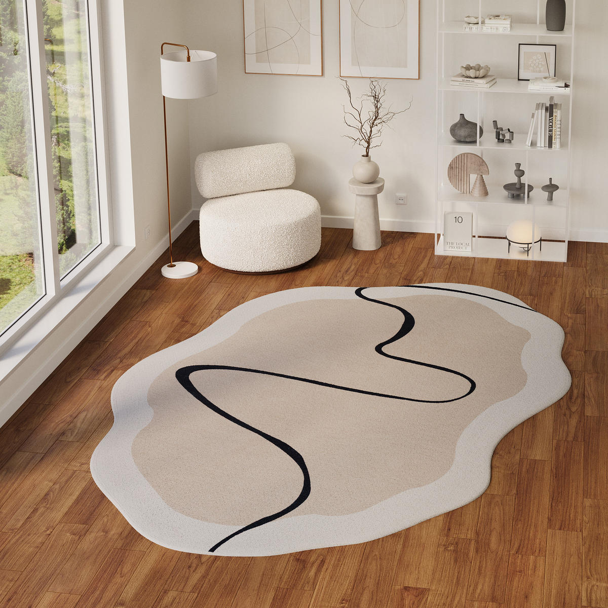 TEPPICH WISP Beige 200/300 cm - Beige, Textil (200/300cm) - Tapiso