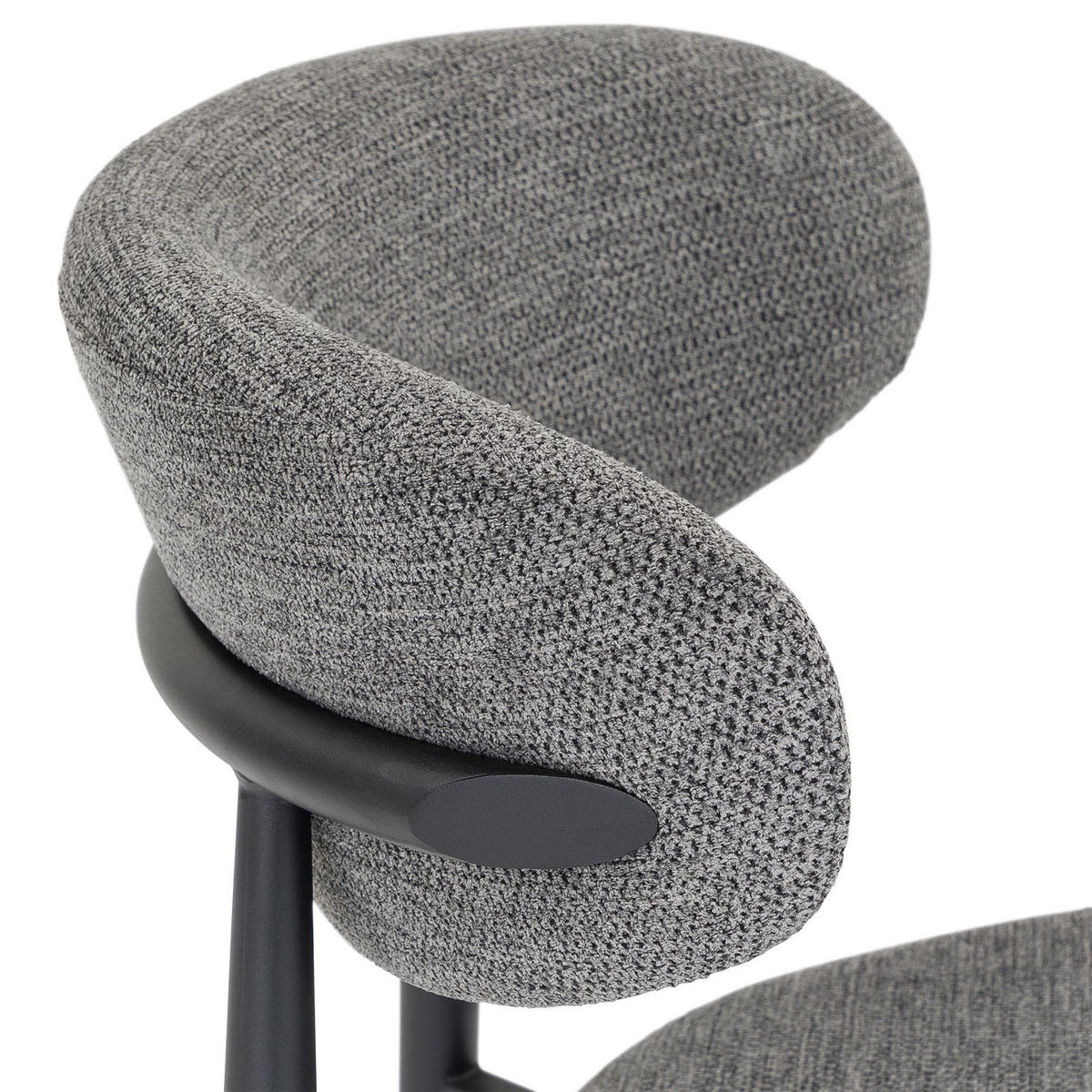 ESSGRUPPE NORA AZUL 5er Set Eiche - Eichefarben, Holzwerkstoff/Metall - IDIMEX