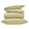 MAKOSATIN BETTWÄSCHE Nightlife Deluxe aus Baumwolle 155 x 220 cm - Olivgrün, Textil (135/200cm) - Butlers