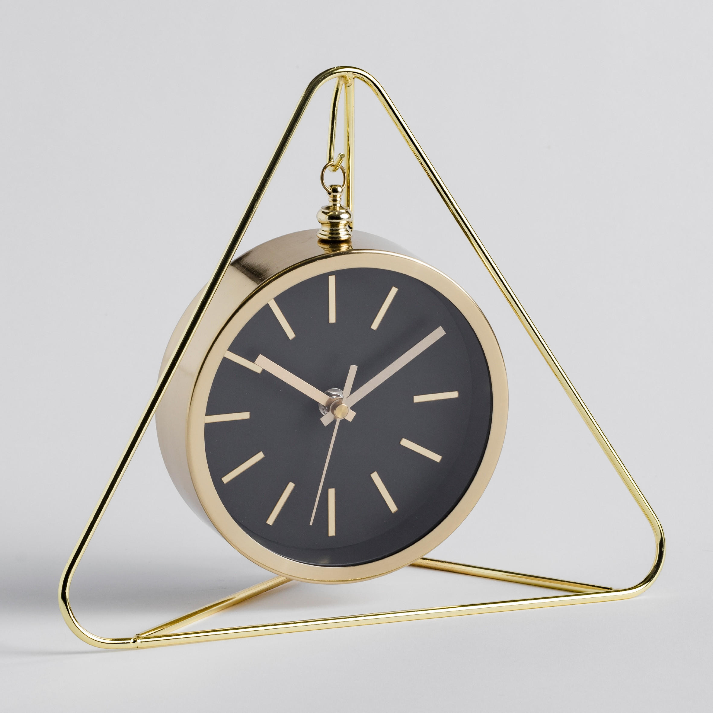 STANDUHR Trianglemo - Goldfarben, Metall (14/26/30.5cm) - home&you