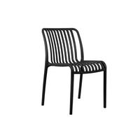 GARTENSTUHL Glee 58/42/79 cm - Schwarz, Kunststoff (42/79/58cm) - Leitmotiv