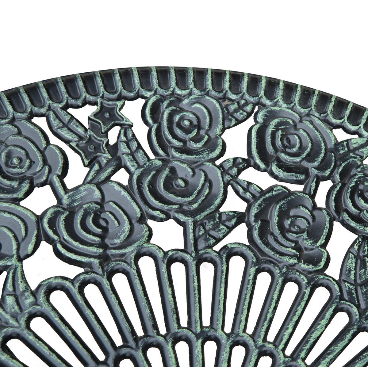 GARTENSET 60/69 cm Grün aus Eisen 3er Set - Grün, Metall - OKMYHOME