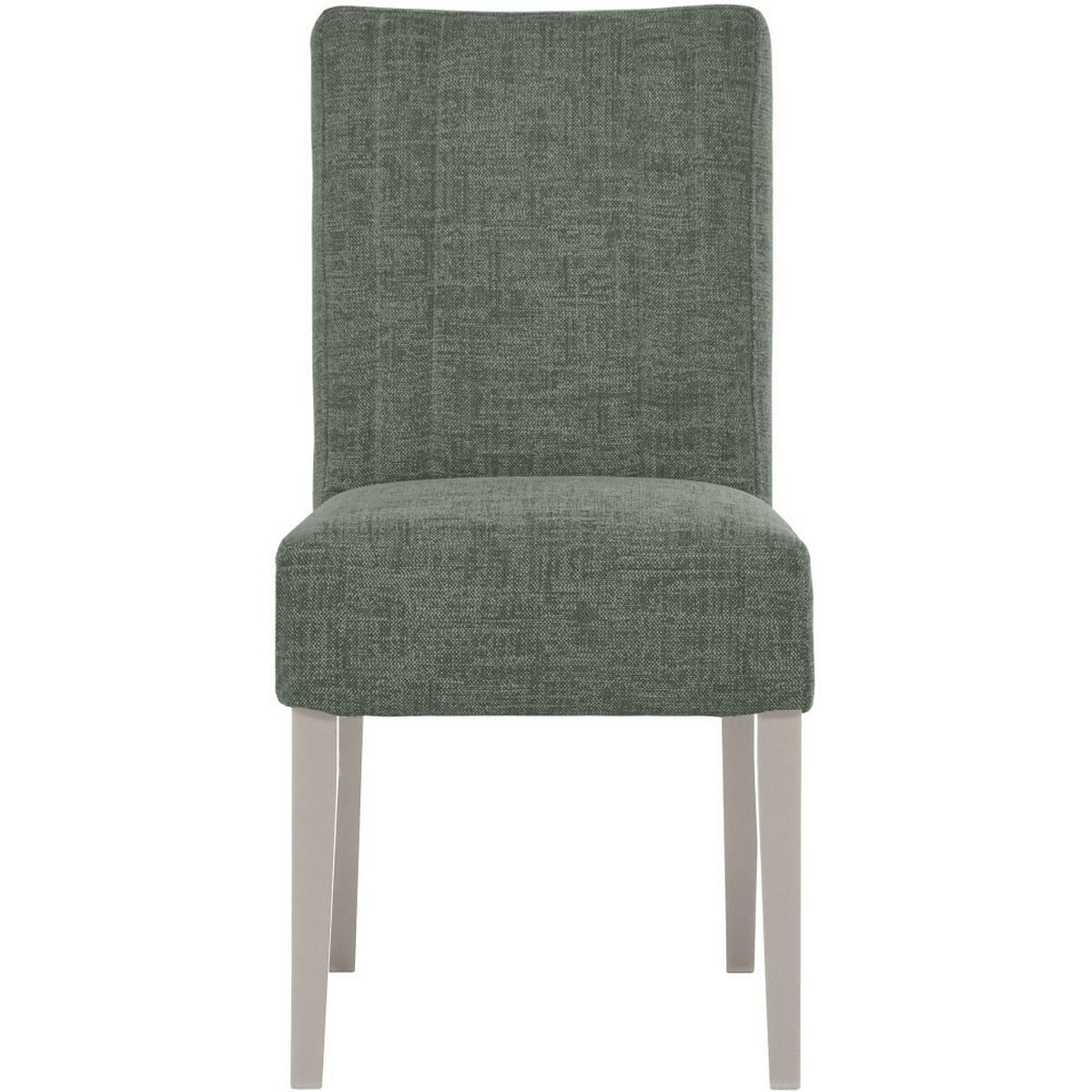 STUHL FREYA mit kaschmirfarbenen Holzbeinen, Polsterstuhl, Dunkelgrün - Kaschmir/Dunkelgrün, Holz (47/94/42cm) - Beautysofa