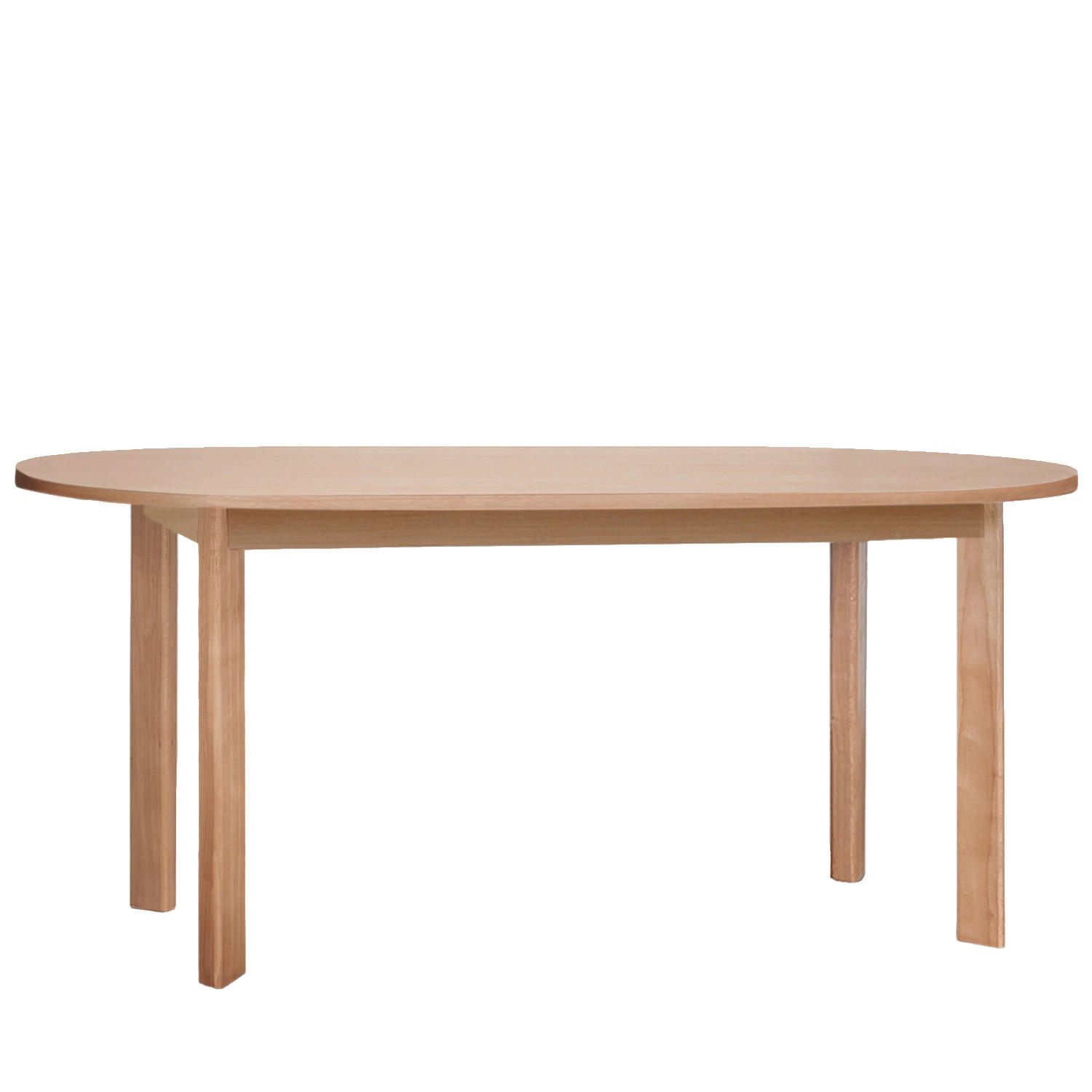 ESSTISCH Greta Natürlich 180 cm x 77 cm - Naturfarben, Holzwerkstoff (95/180/77cm)